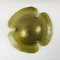 Large Brass & Murano Glass Ceiling Light from Peill & Putzler, Germany, 1970s 2