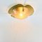 Large Brass & Murano Glass Ceiling Light from Peill & Putzler, Germany, 1970s 5