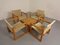 Butacas y mesa Diana de madera de pino de Karin Mobring para Ikea, años 70. Juego de 5, Imagen 2