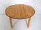 Round Pine Extendable Dining Table, 1970s, Image 7