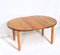 Round Pine Extendable Dining Table, 1970s 2