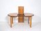 Round Pine Extendable Dining Table, 1970s, Image 6