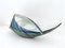 Vintage Italian White and Iridescent Ceramic Bowl by Lusso, 1950s, Image 1