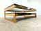Vintage Two Tier 23kt Coffee Table from Belgo Chrom / Dewulf Selection, 1970s 5