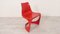 Red Model 290 Dining Chairs by Steen Ostergaard for Cado, Set of 6, Image 11