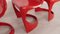 Sillas de comedor modelo 290 en rojo de Steen Ostergaard para Cado. Juego de 6, Imagen 20