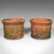 Italian Victorian Decorative Terracotta Jardinieres, 1890s, Set of 2, Image 1