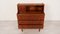 Secretaire vintage in teak con specchio, Immagine 11