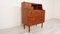 Secretaire vintage in teak con specchio, Immagine 4