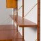 Mid-Century Danish Three Bay Teak Wall Unit with Dresser in the style of Poul Cadovius, 1960s 14
