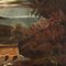 Italienischer Künstler, Landschaft mit Figuren, 1750, Öl auf Leinwand 4