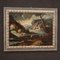 Artiste Italien, Paysage avec Personnages, 1750, Huile sur Toile 7