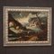 Italienischer Künstler, Landschaft mit Figuren, 1750, Öl auf Leinwand 7
