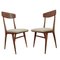Esszimmerstühle im Stil von Ico Parisi, 1950er, 6 . Set 1