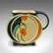 Englischer Art Deco Keramik Krug, 1930er 4
