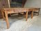 Large Pine Dining Table, 1930s 4