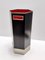 Vintage Hexagonal Umbrella Stand in Black Glazed Metal and Satined Steel by Velca, 1960s, Image 4