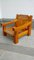 Swedish Brutalist Chair in Pine, 1970s 4