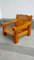 Swedish Brutalist Chair in Pine, 1970s, Image 4