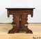 Early 20th Century Neogothic Oak Office Table, 1890s 19