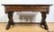 Tavolo da ufficio neogotico in quercia, inizio XX secolo, fine XIX secolo, Immagine 24