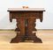 Early 20th Century Neogothic Oak Office Table, 1890s 30