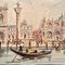 Venezia, 1904, Olio su tela, Incorniciato, Immagine 4