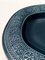 Vintage Blue Earthenware Margherita Tray by Antonia Campi for Laveno, 1965 5