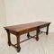 Large Antique Italian Dining Table in Walnut, 1880s 6