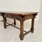 Large Antique Italian Dining Table in Walnut, 1880s 4