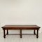 Large Antique Italian Dining Table in Walnut, 1880s 1