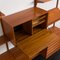 Teak Wall Unit with 2 Dressers by Poul Cadovius for Cado, Denmark, 1960s 8