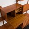 Teak Wall Unit with 2 Dressers by Poul Cadovius for Cado, Denmark, 1960s, Image 8