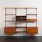 Teak Wall Unit with 2 Dressers by Poul Cadovius for Cado, Denmark, 1960s, Image 6