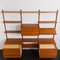 Teak Wall Unit with 2 Dressers by Poul Cadovius for Cado, Denmark, 1960s 7