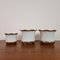 Pots Mid-Century en Céramique de Scheurich, 1960s, Set de 3 1