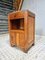Art Deco Bedside Table or Hallway Cupboard in Oak with Marble Top, 1930s, Image 12