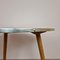 Kidney-Shaped Side Table with Glass Top from Opal, 1960s, Image 7