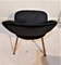 Italian Black Velvet Chairs, Set of 8 4