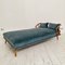 Mid-Century Daybed / Bed in Beech and Velvet, 1950s 13