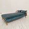 Mid-Century Daybed / Bed in Beech and Velvet, 1950s, Image 13