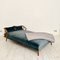 Mid-Century Daybed / Bed in Beech and Velvet, 1950s 11