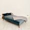 Mid-Century Daybed / Bed in Beech and Velvet, 1950s, Image 11
