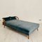 Mid-Century Daybed / Bed in Beech and Velvet, 1950s 2