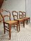 Antique Dining Chairs in Walnut with Webbing, 1890s, Set of 4 15