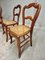 Antique Dining Chairs in Walnut with Webbing, 1890s, Set of 4 12