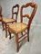 Antique Dining Chairs in Walnut with Webbing, 1890s, Set of 4, Image 12