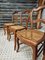 Antique Dining Chairs in Walnut with Webbing, 1890s, Set of 4 4