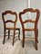 Antique Dining Chairs in Walnut with Webbing, 1890s, Set of 4 13