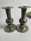 Art Deco Pewter Candleholders from Schröder Olsson, Set of 2 1